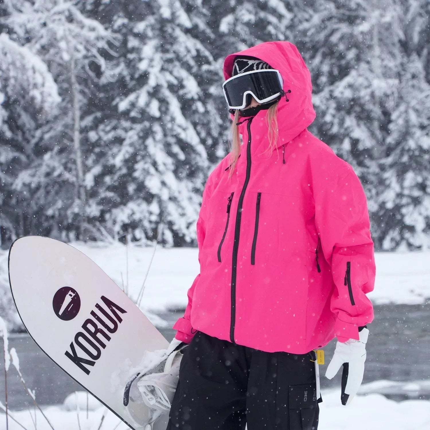 Skyward | Unisex ski-jas – waterdichte winterjas met capuchon, geïsoleerd, winddicht en veelzijdig outdoorjack