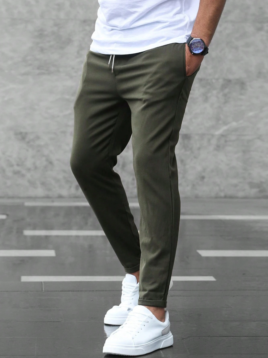 Adrastos | Elastische herenbroek - comfortabel, slim fit, casual en formeel