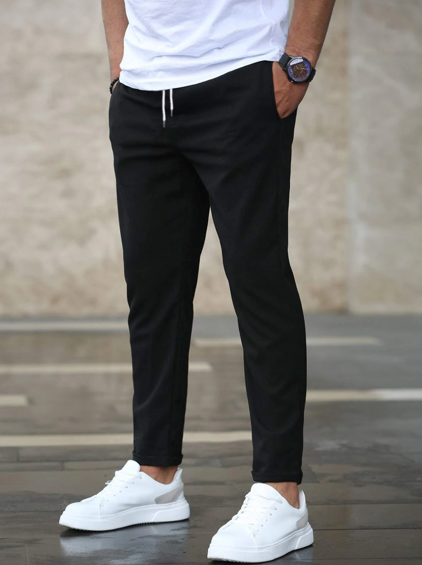 Adrastos | Elastische herenbroek - comfortabel, slim fit, casual en formeel