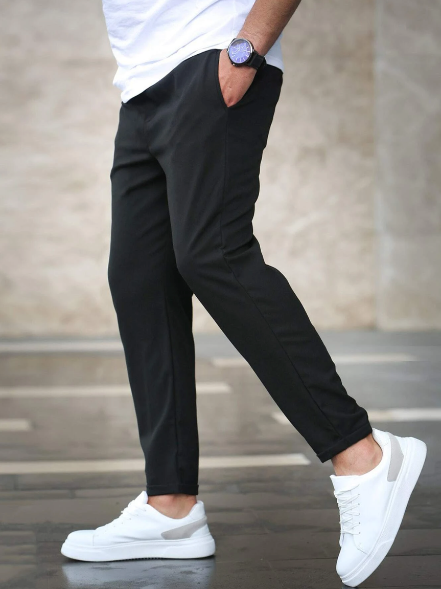 Adrastos | Elastische herenbroek - comfortabel, slim fit, casual en formeel