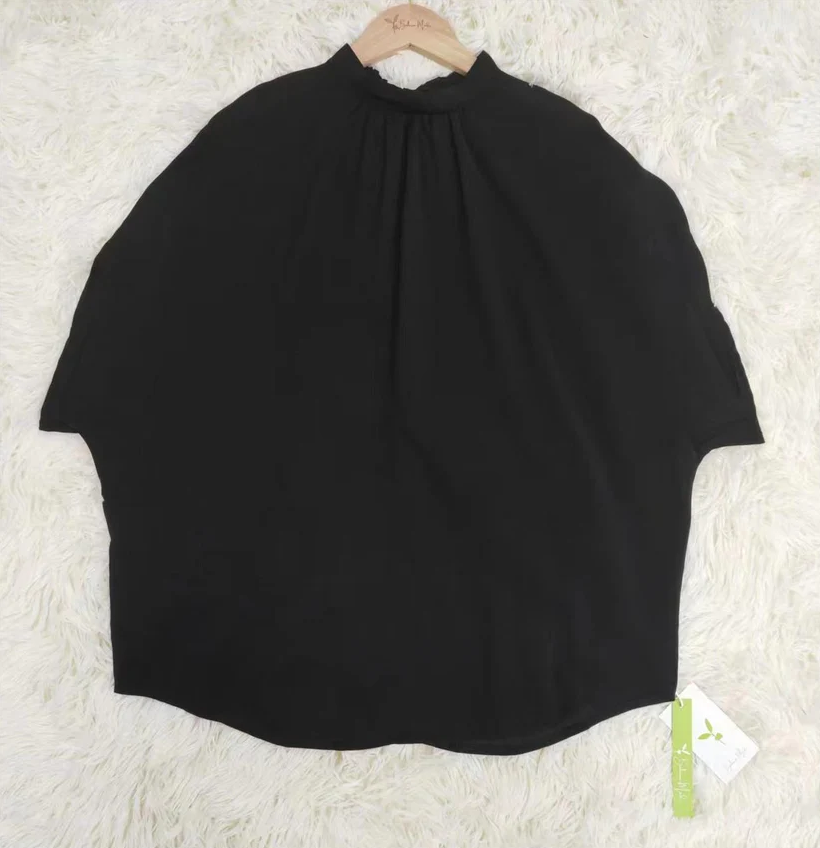 Darcella | Elegante losse blouse met korte mouwen - Damesmodetop, Casual & Chic