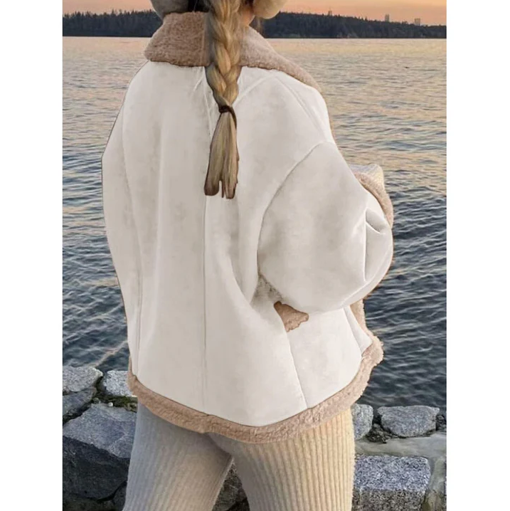 Adelaide | Wollen Suède Damesjas - Stijlvol, Warm & Comfortabel
