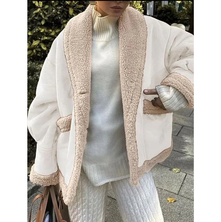 Adelaide | Wollen Suède Damesjas - Stijlvol, Warm & Comfortabel