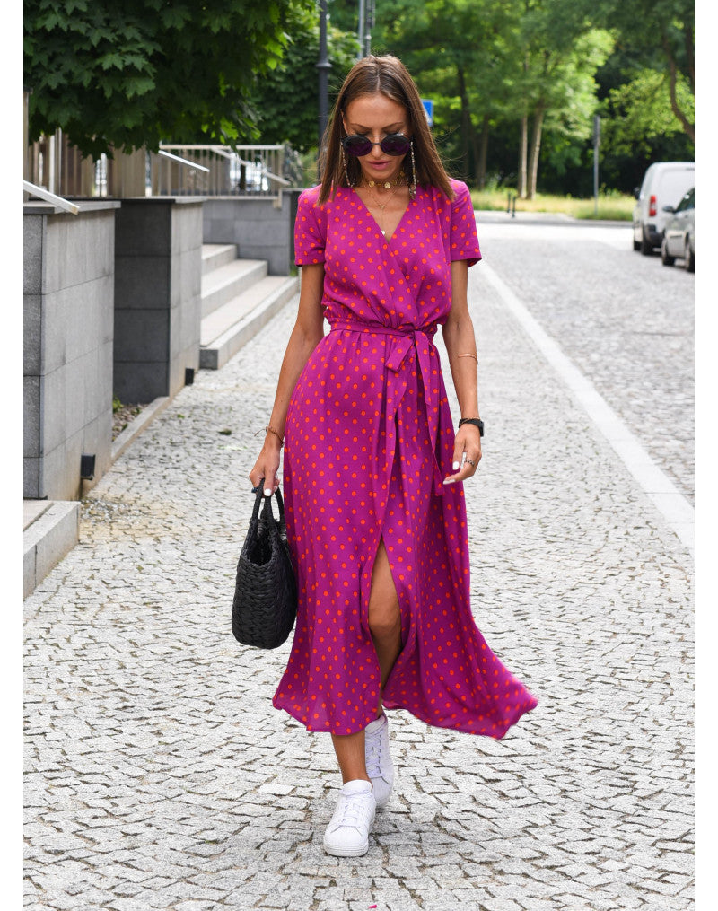 Tanja - Stylish V-neck summer dress