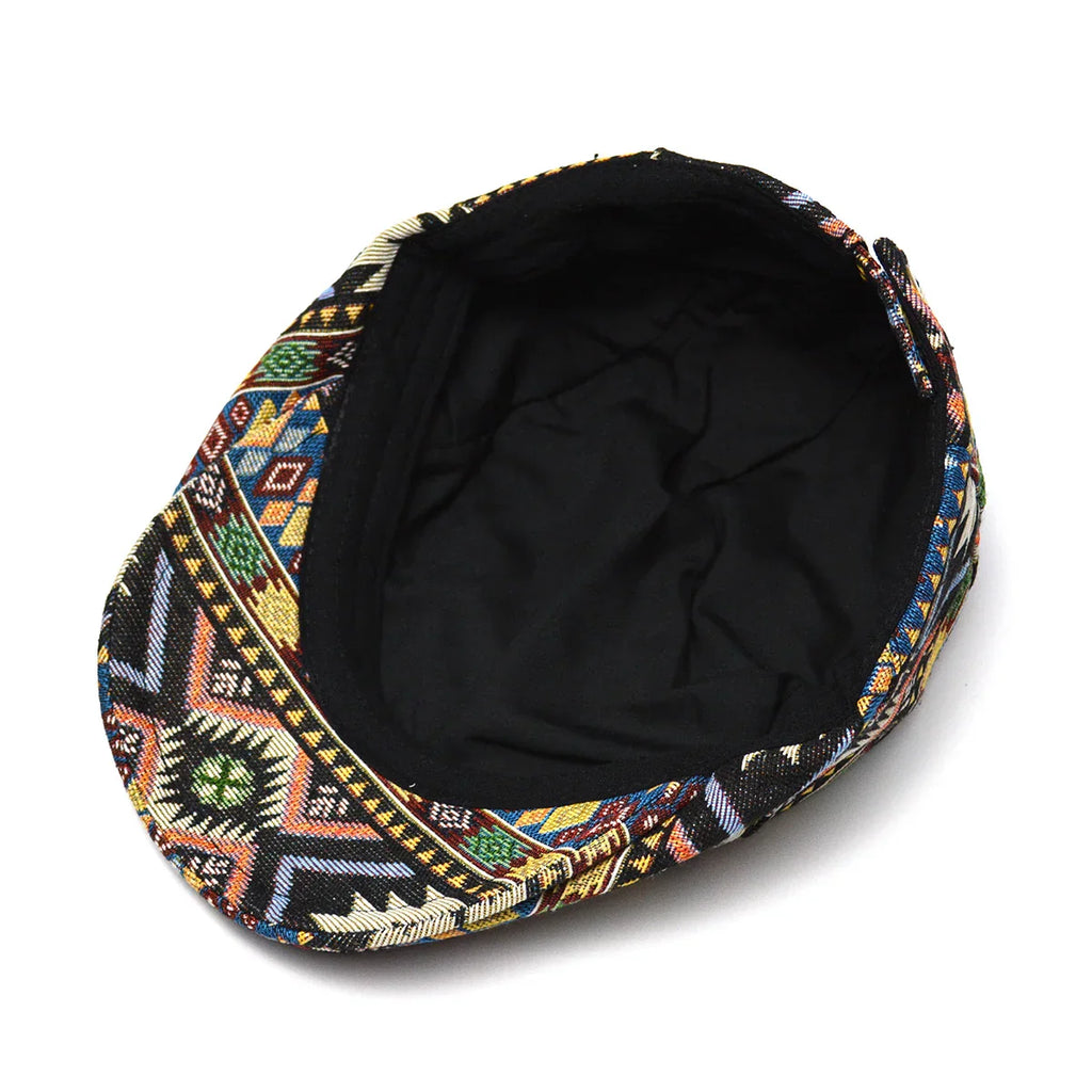 Eirian | Vintage flatcap – premium heren newsboy-hoed
