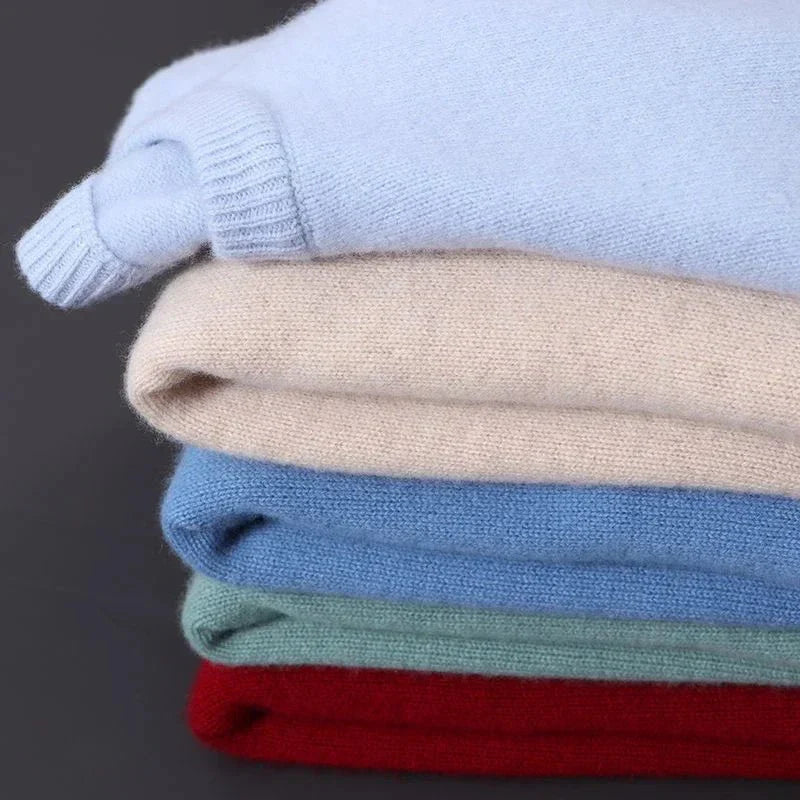 Fionara | Wollen trui met ronde hals voor dames – Comfortabel, zacht, warm breiwerk