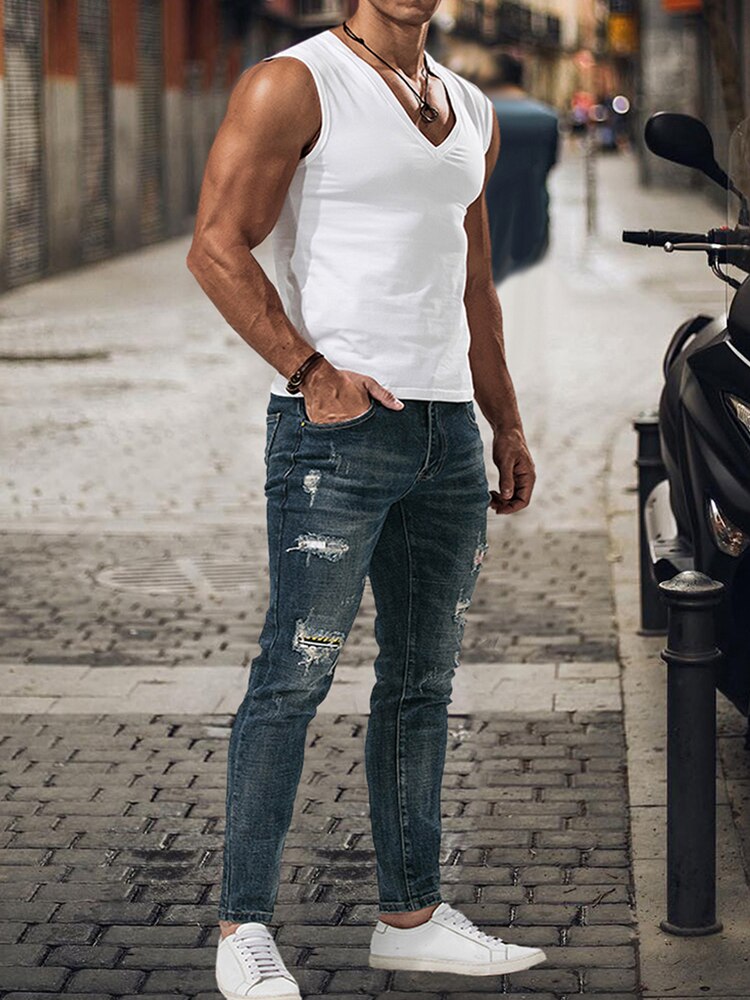 Gideon | Zomers mouwloos tanktop