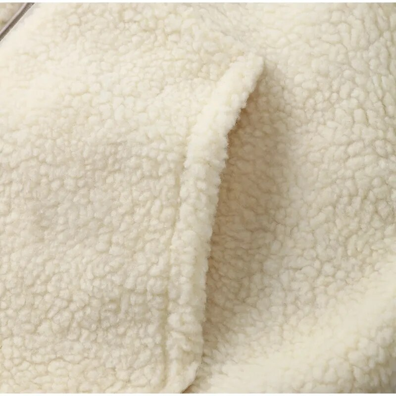 Elif | Oversized fleecejack voor dames - Warme winterjas met rits voor comfort en stijl