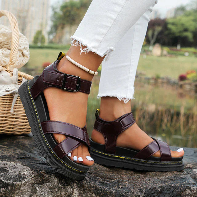 Orthopedic sporty sandals - Rita