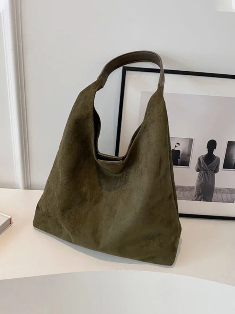 Suedique | Eenvoudige elegante suède tas