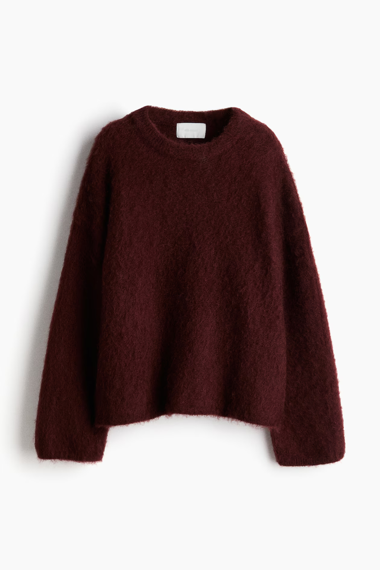 Annemiek | Pull en mohair pour femme – pull doux en maille à col rond, haut chaud et élégant pour l'hiver
