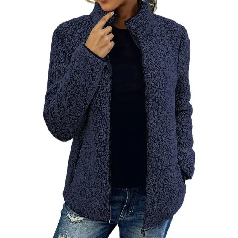 Lyraelle | Dames winter fleece jas – Warme, lichtgewicht casual jas