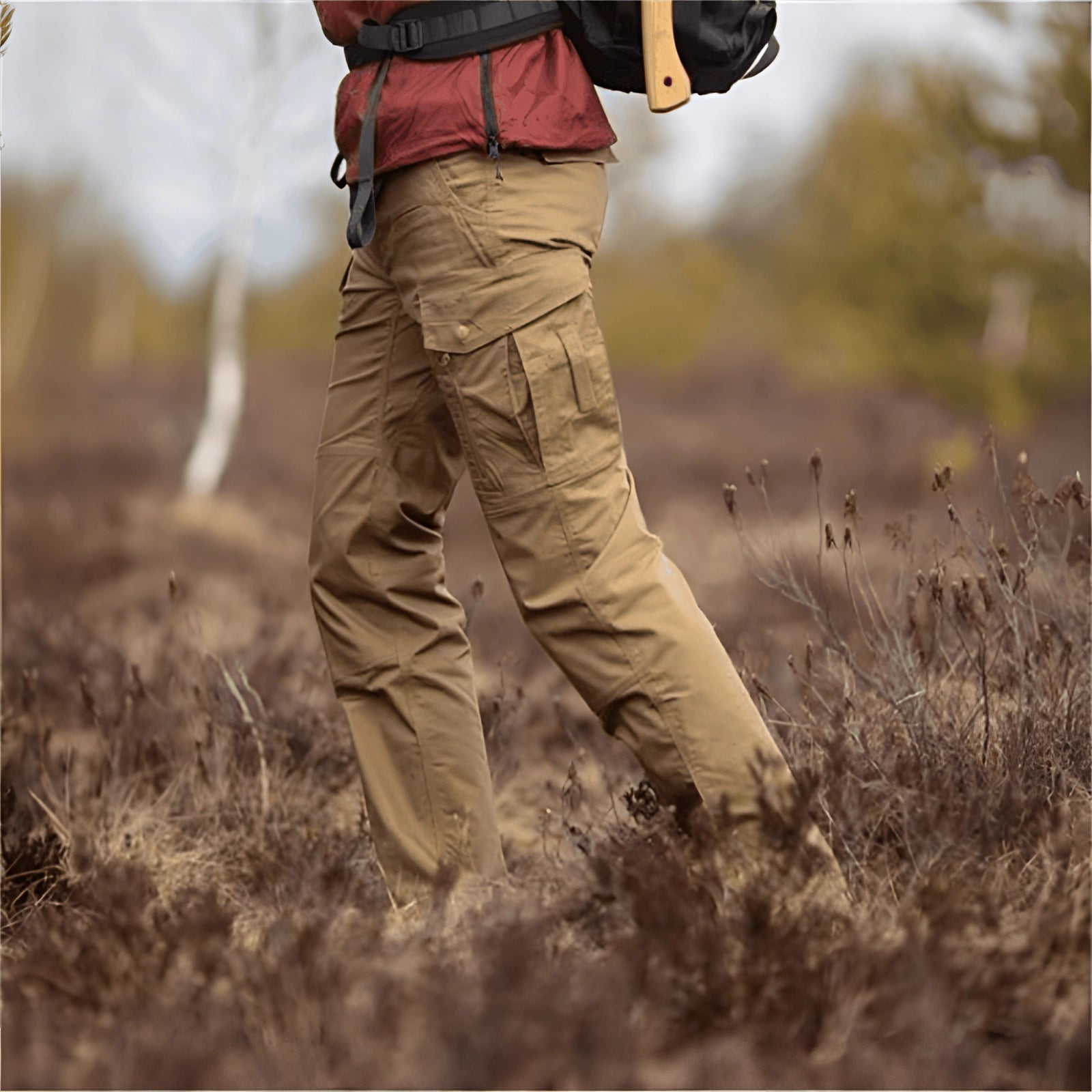 Worrin | Pantalon cargo tactique pour homme – Respirant, pour l'extérieur, multipoches, résistant, style militaire