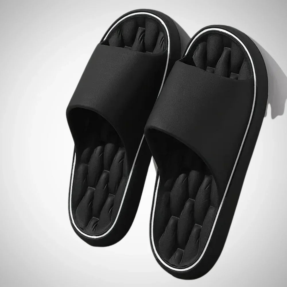 Dovrix | Cloud-Like Pillow Slides voor heren – zachte, gewatteerde instapsandalen