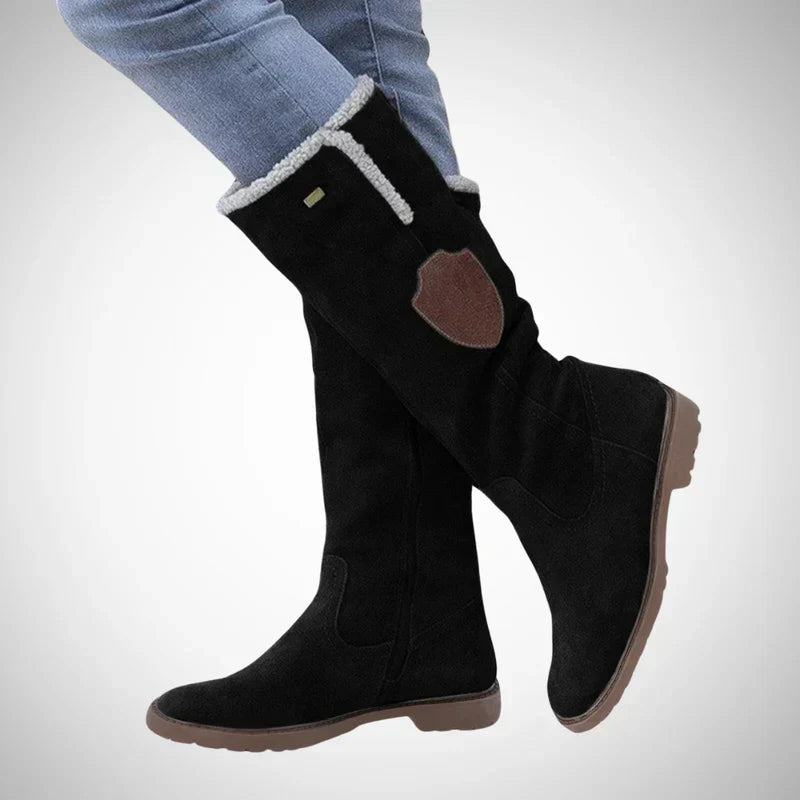 Kyvanna | Bottes d'hiver chaudes pour femmes – doublure douce, confortables et décontractées pour les jours froids