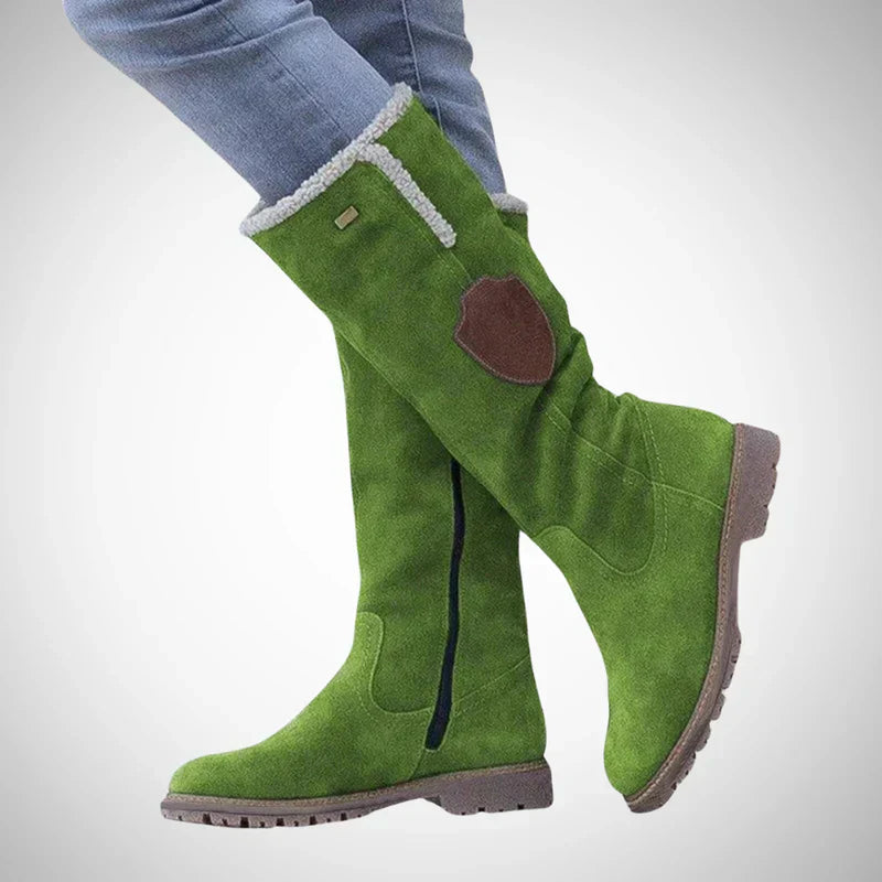 Kyvanna | Bottes d'hiver chaudes pour femmes – doublure douce, confortables et décontractées pour les jours froids