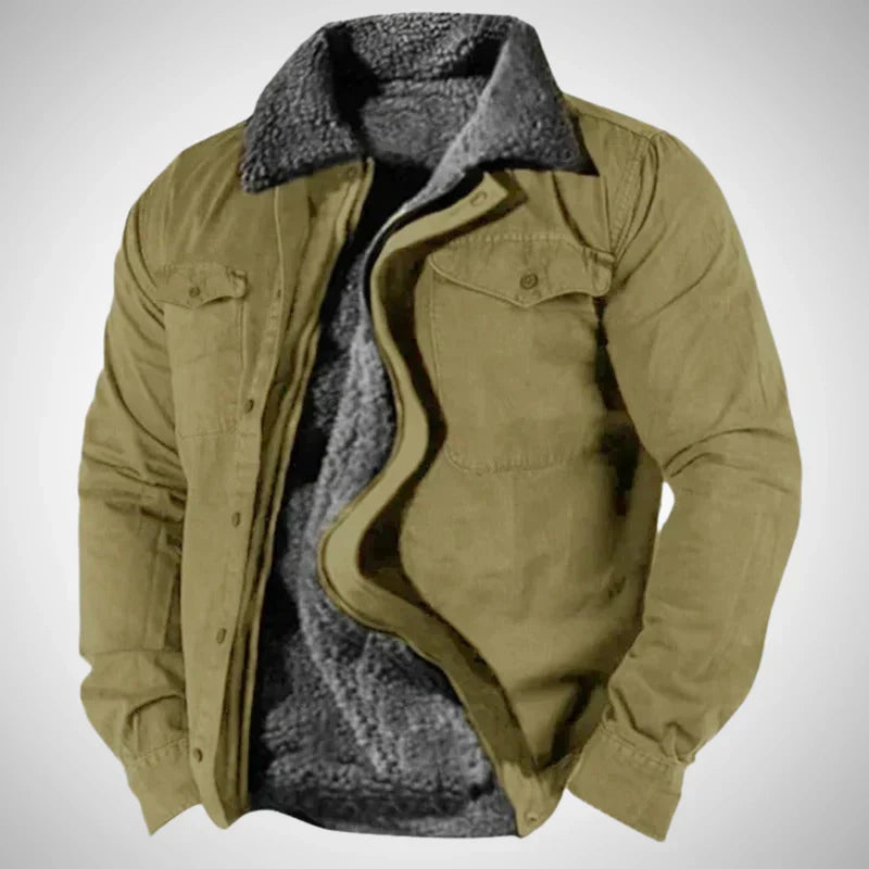 Branik | Herenjas in westernstijl – Retro cowboylook, casual bovenkleding met knopen