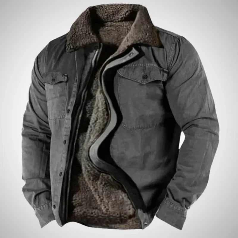 Branik | Herenjas in westernstijl – Retro cowboylook, casual bovenkleding met knopen