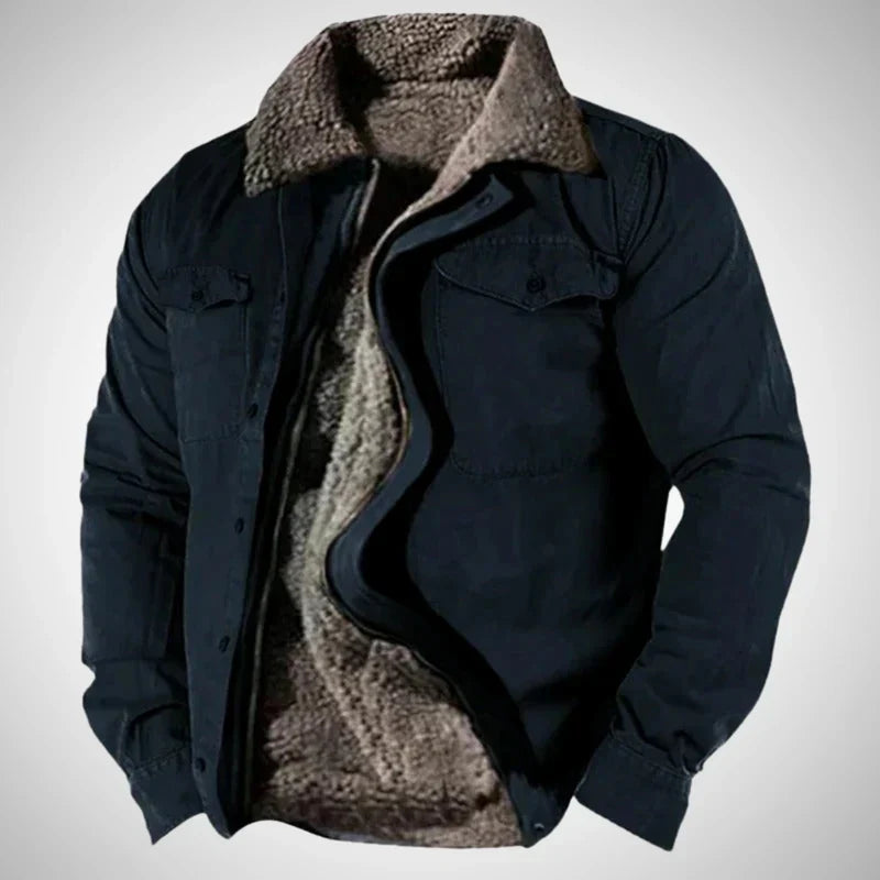 Branik | Herenjas in westernstijl – Retro cowboylook, casual bovenkleding met knopen