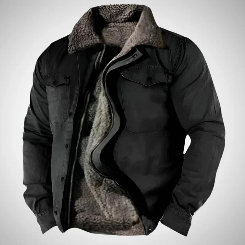 Branik | Herenjas in westernstijl – Retro cowboylook, casual bovenkleding met knopen
