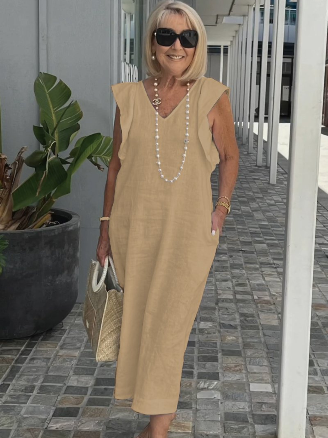 Rosaria | Zomerjurk voor dames – Chique, casual en elegante midi-jurk