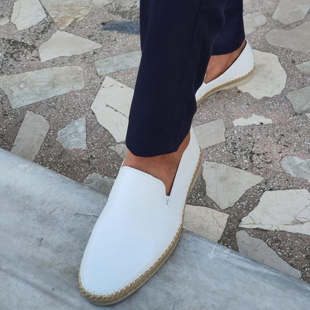 NobleWalk | Stijlvolle leren herenschoenen, ademend, comfortabel, casual instappers