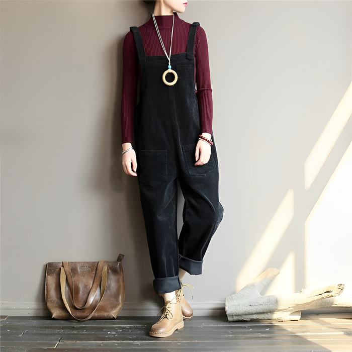 Liara | Vintage classic Corduroy dungarees