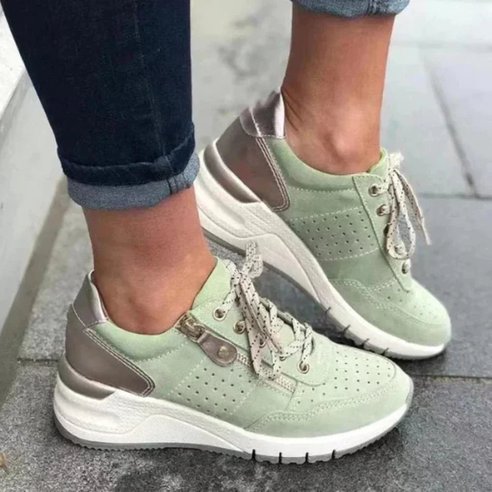 Lioraen | Baskets tendance pour femmes – Chaussures décontractées à lacets