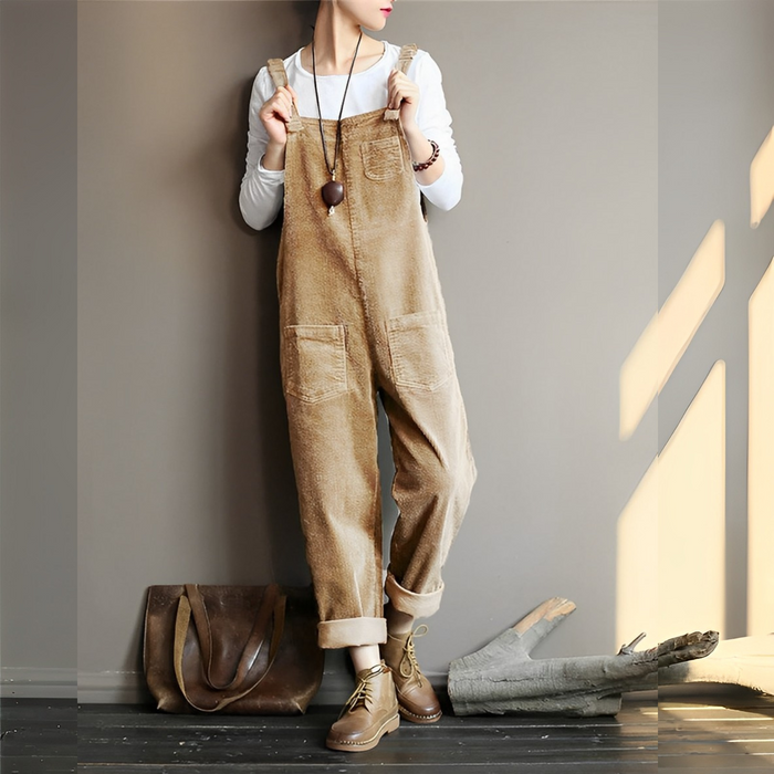 Liara | Vintage classic Corduroy dungarees