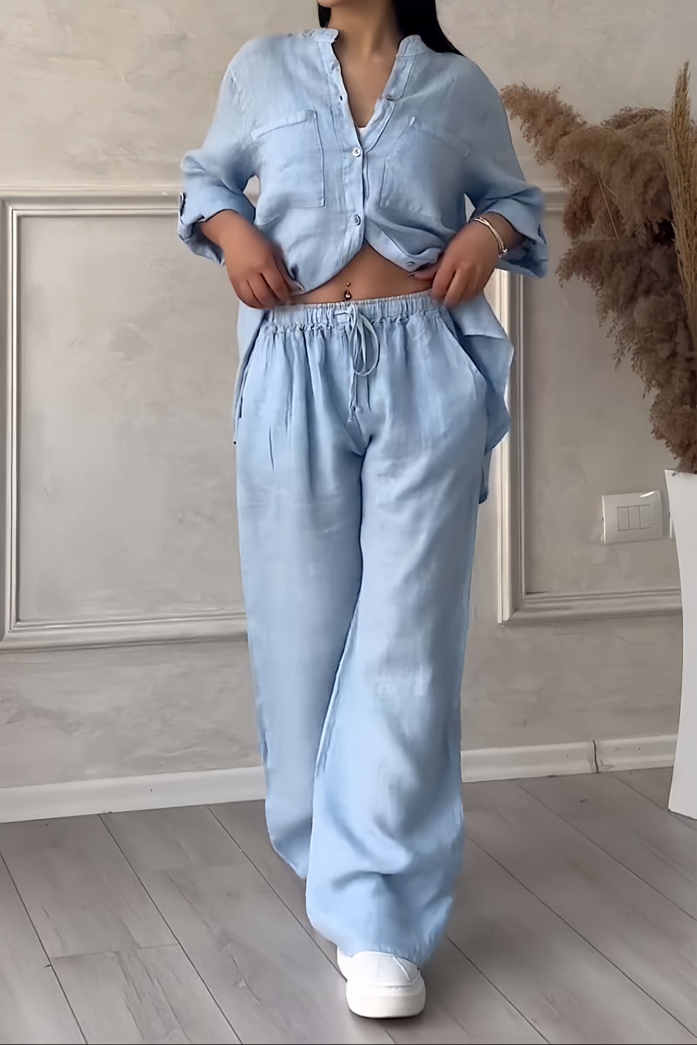 Yuna | Comfy & Stijlvolle linnen set