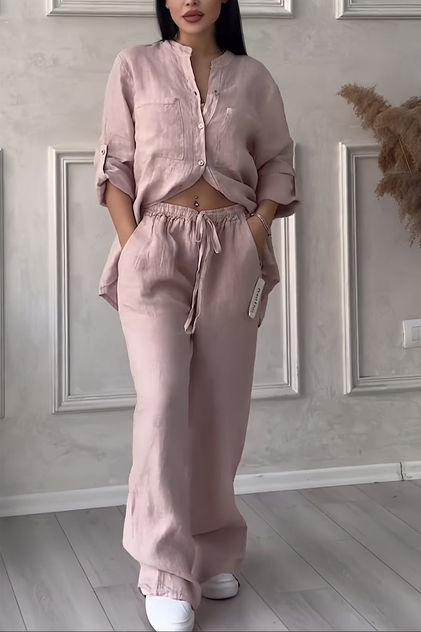 Yuna | Comfy & Stijlvolle linnen set
