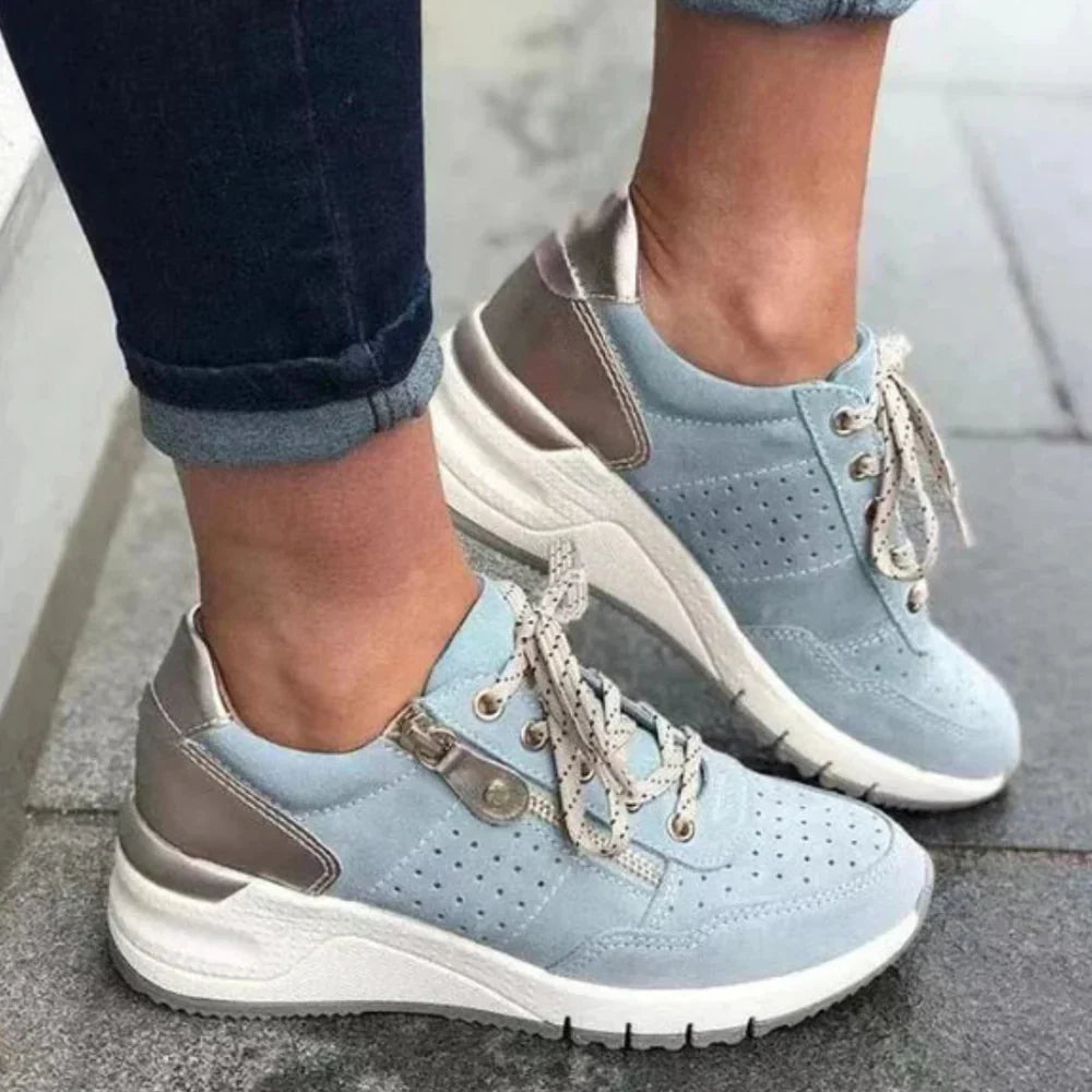Lioraen | Baskets tendance pour femmes – Chaussures décontractées à lacets