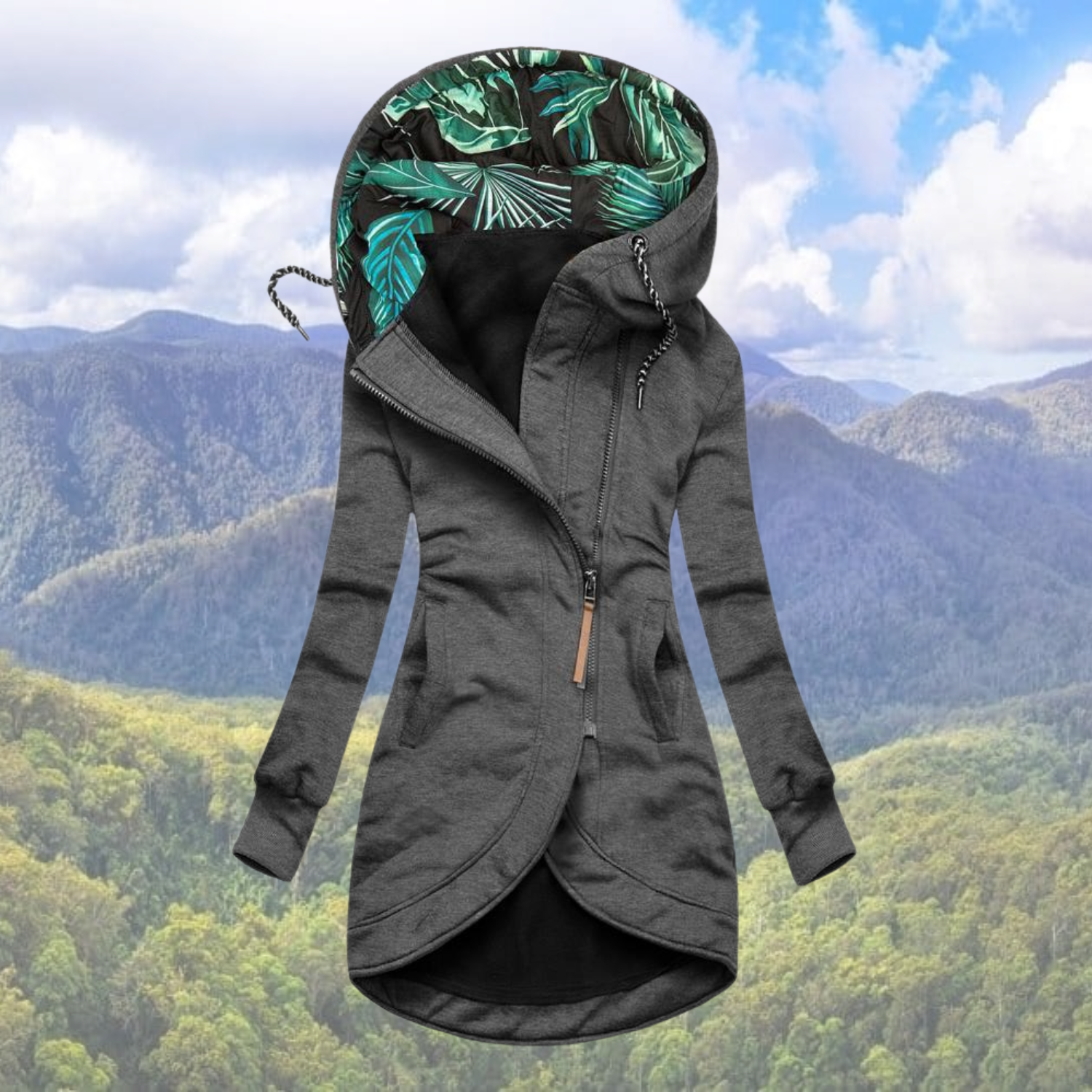 Dorotea | Waterdichte winterjas met capuchon voor dames – Warme, geïsoleerde, casual outdoorjas