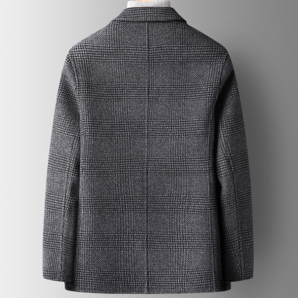 Lexar | Winterjas voor heren – Warme, getailleerde lange jas, moderne formele bovenkleding voor koud weer