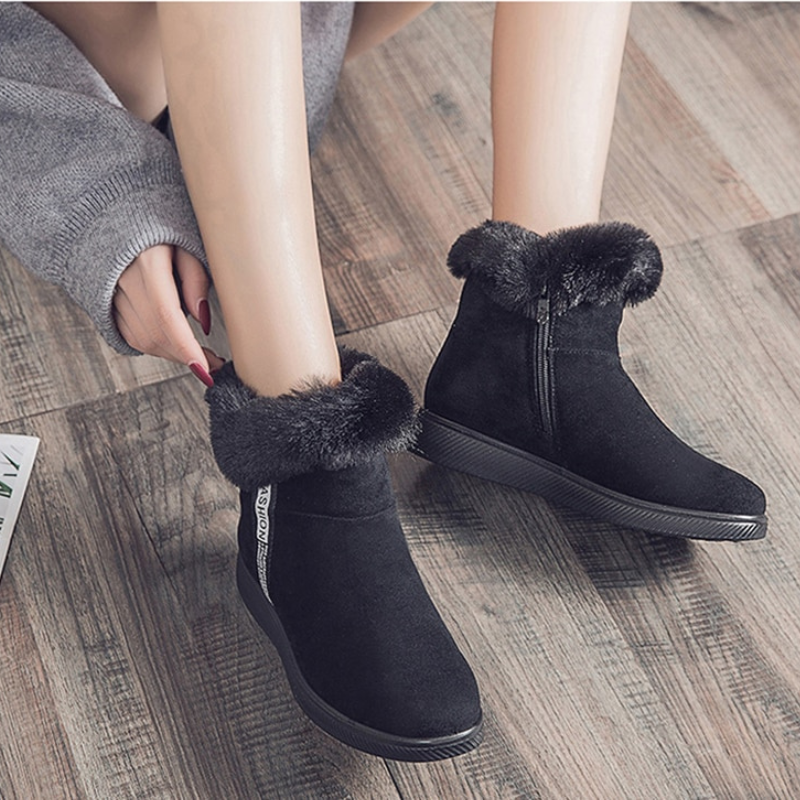 ChillStep | Damesschoenen voor de winter - Gezellige, met bont gevoerde laarzen voor koud weer, comfortabel en stijlvol