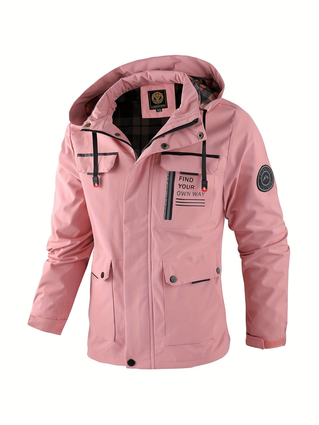 Gudric | Winterjas voor heren – waterdicht, winddicht, ademend, met capuchon, casual en sportief