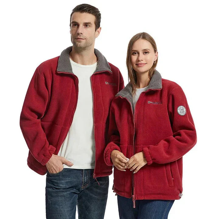 CozyShield | Winddichte Unisex Fleecejas - Comfortabele & Warme Outdoorkleding voor Mannen en Vrouwen
