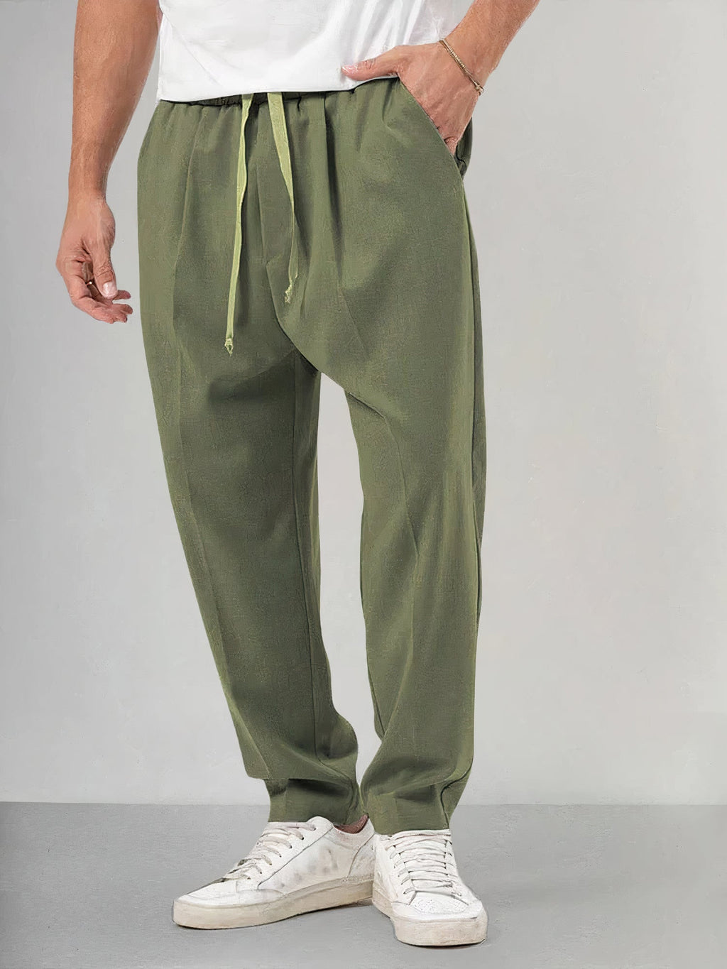 Othmar | Heren 2-delige set - Comfortabele jas & broek met koord, casual outfit voor mannen