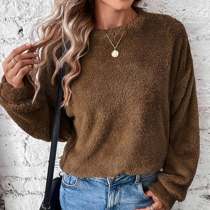 Ondora | Teddy Trui - Zachte Winter Trui voor Casual Comfort & Warmte