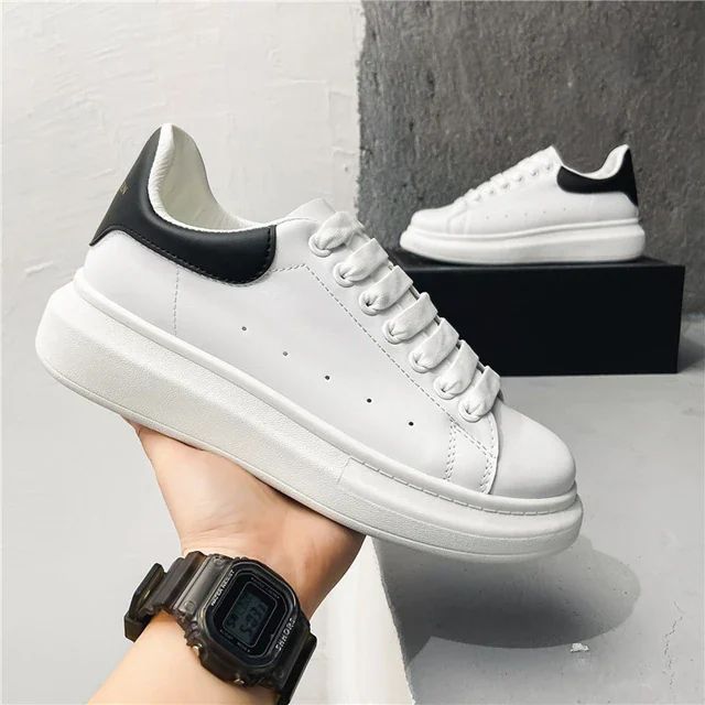 MonoKick | Witte herensneakers - Comfortabele, stijlvolle schoenen