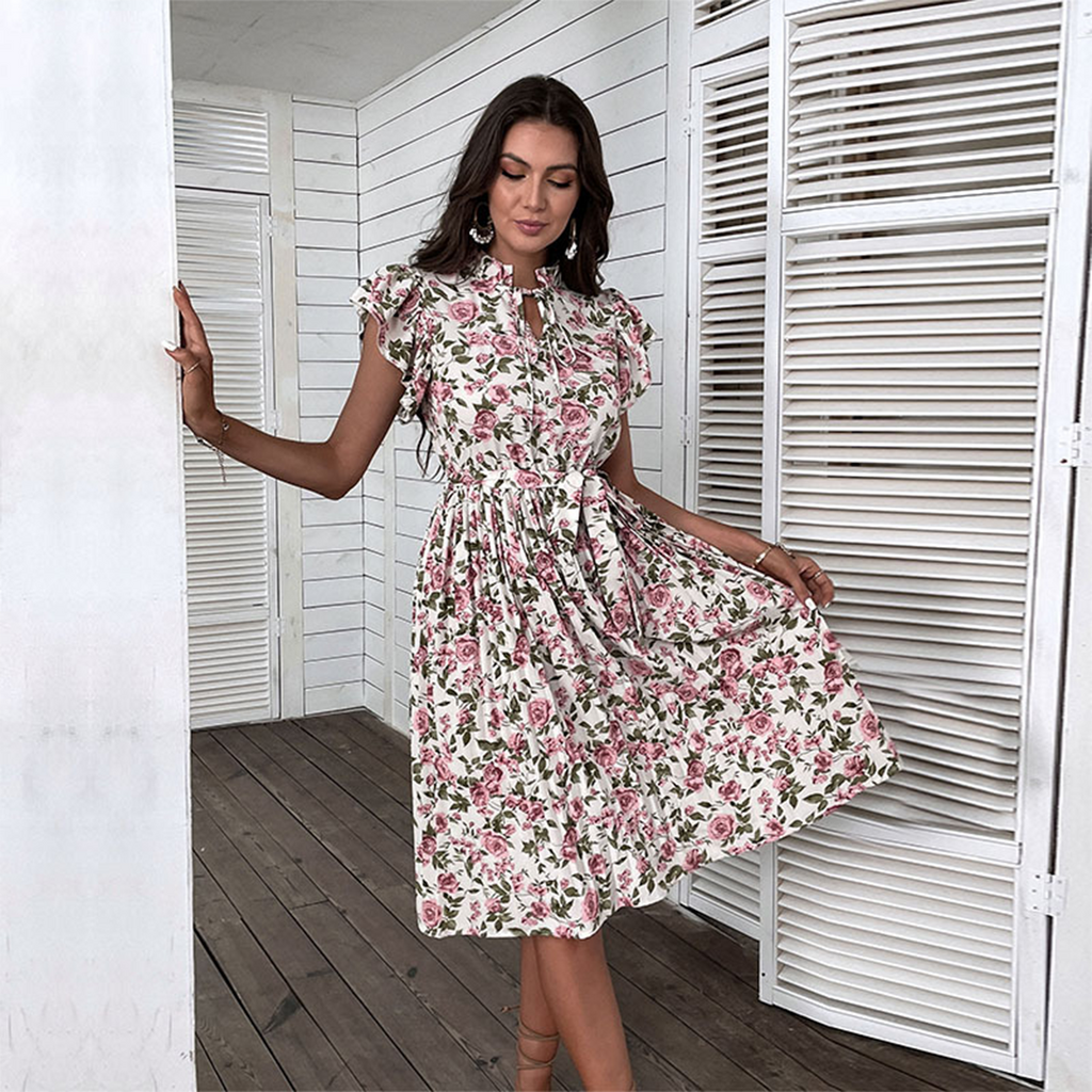 Capuci - Stylish floral dress