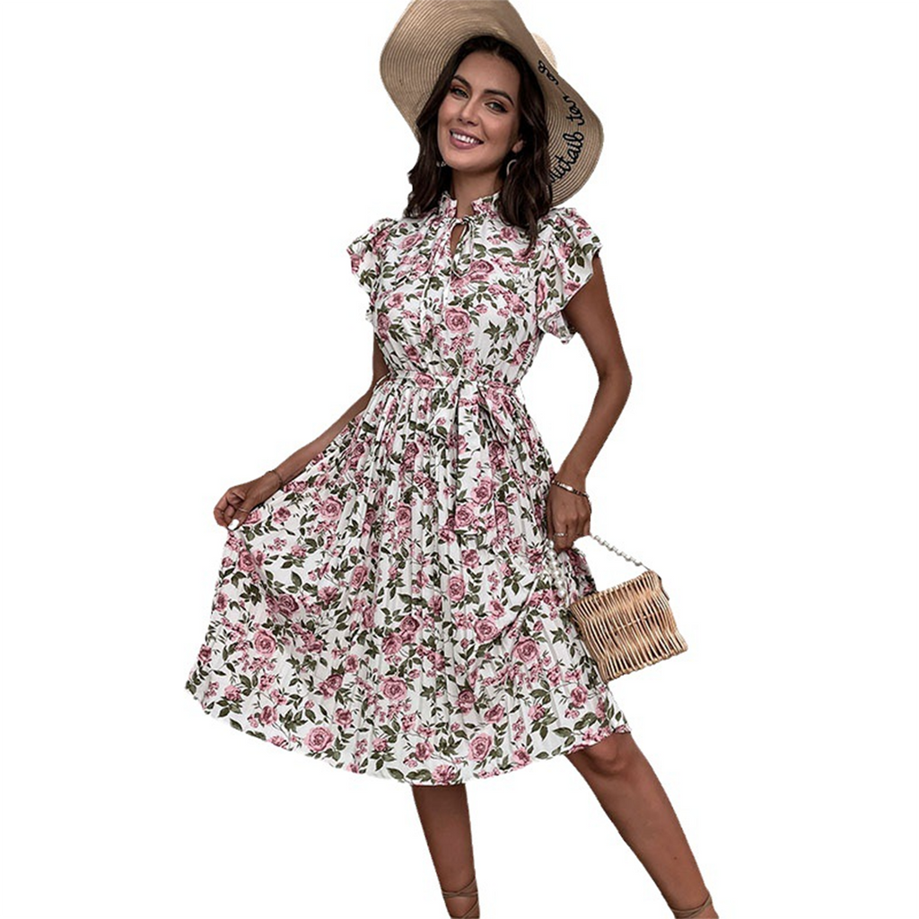 Capuci - Stylish floral dress