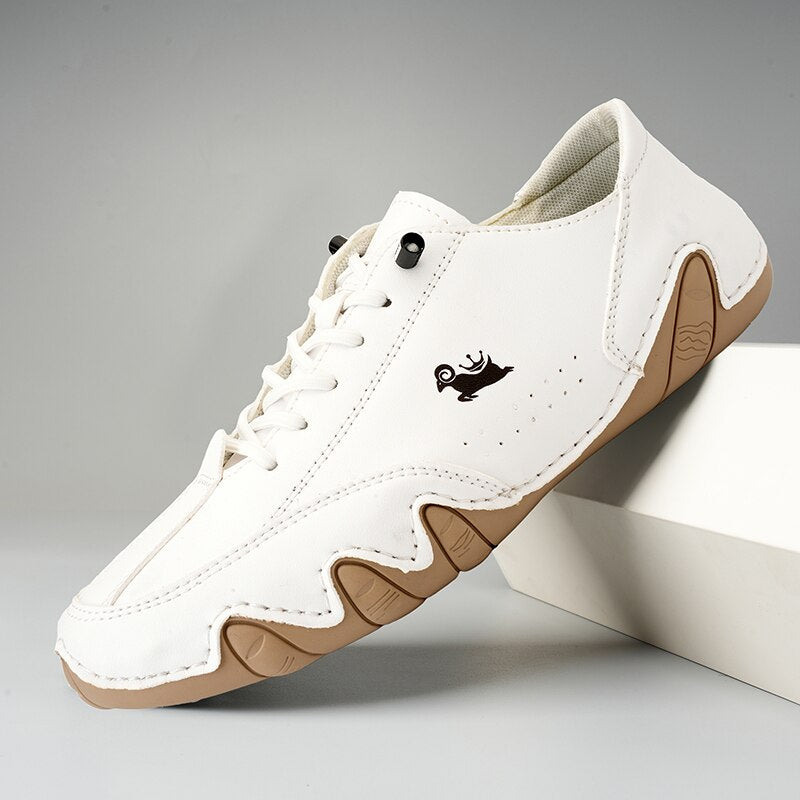 BareStep | Unisex leren barefootschoenen – Comfortabele minimalistische schoenen voor mannen en vrouwen