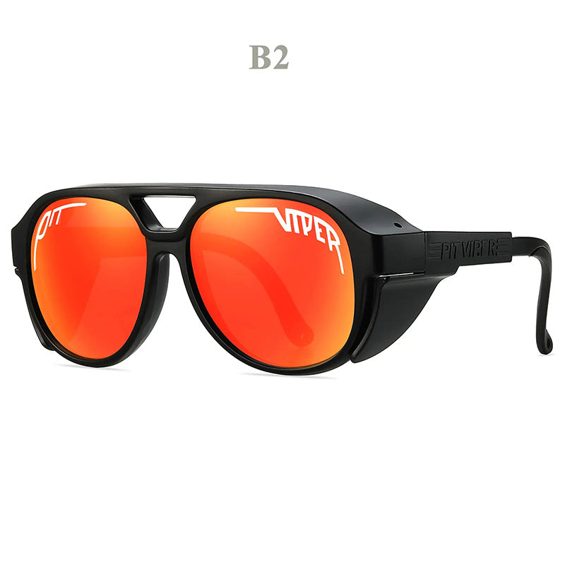 VeloShade | Winddichte motorbril – UV400-bescherming, antireflectie, breukvast, sportieve bril