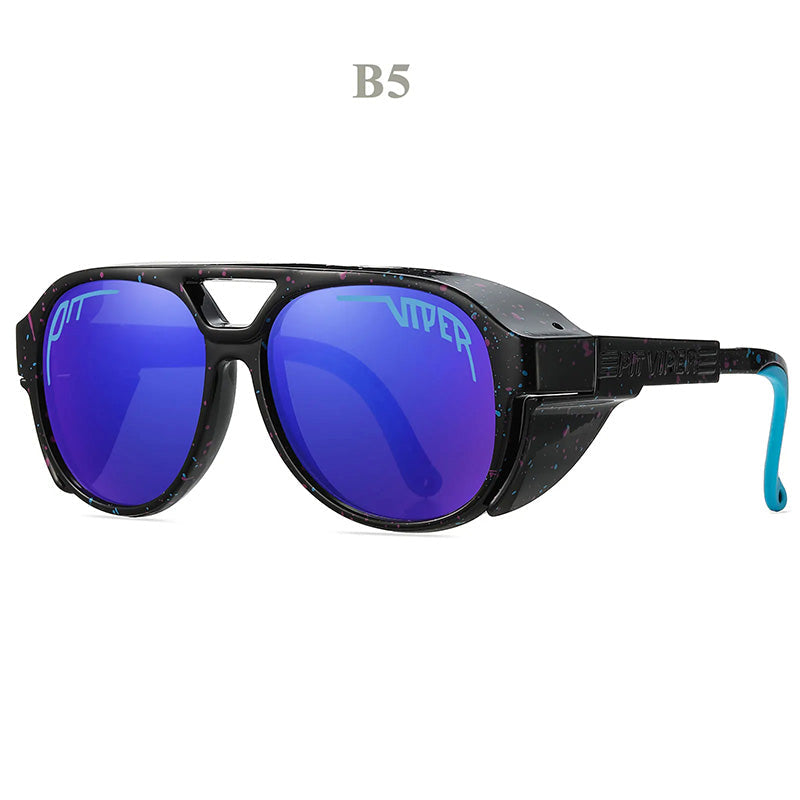 VeloShade | Winddichte motorbril – UV400-bescherming, antireflectie, breukvast, sportieve bril