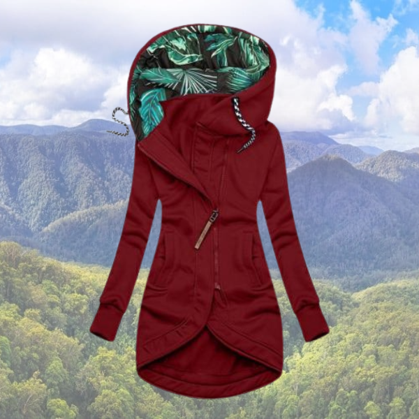 Dorotea | Waterdichte winterjas met capuchon voor dames – Warme, geïsoleerde, casual outdoorjas