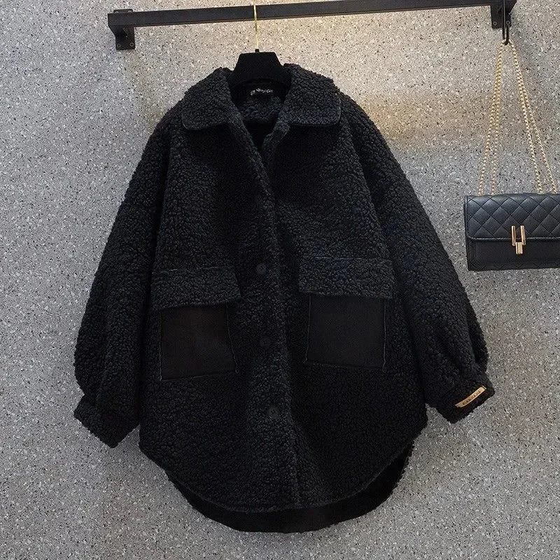 Nyxara | Oversized winterjas voor dames – zachte, warme jas, stijlvolle casual bovenkleding voor koud weer