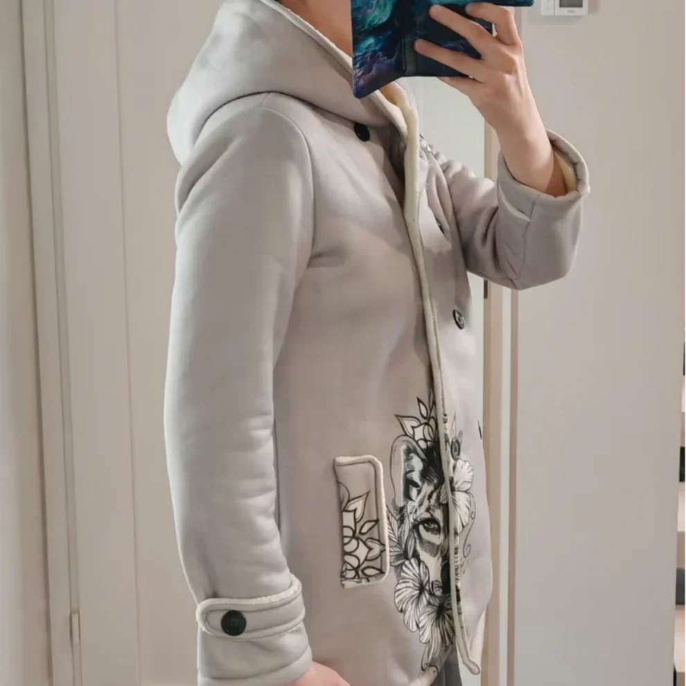 Virelyn | Dameswinterjas met dubbele knoopsluiting – Comfortabele lange bovenkleding