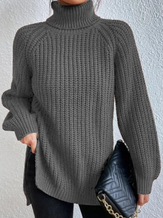 Elize | Pull en maille à col roulé élégant