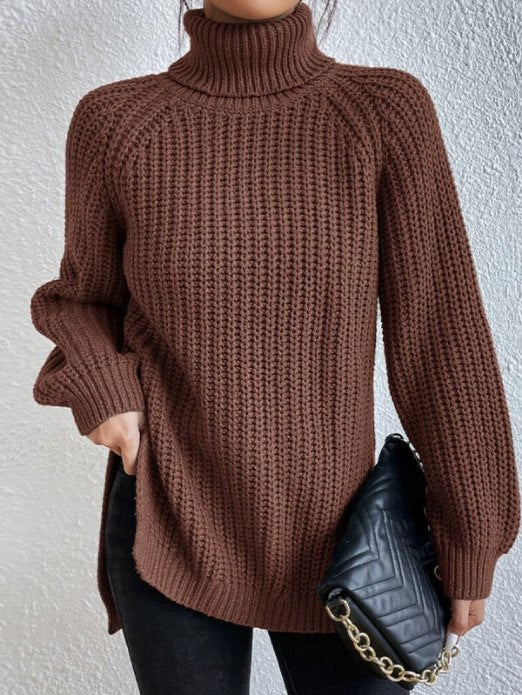 Elize | Pull en maille à col roulé élégant